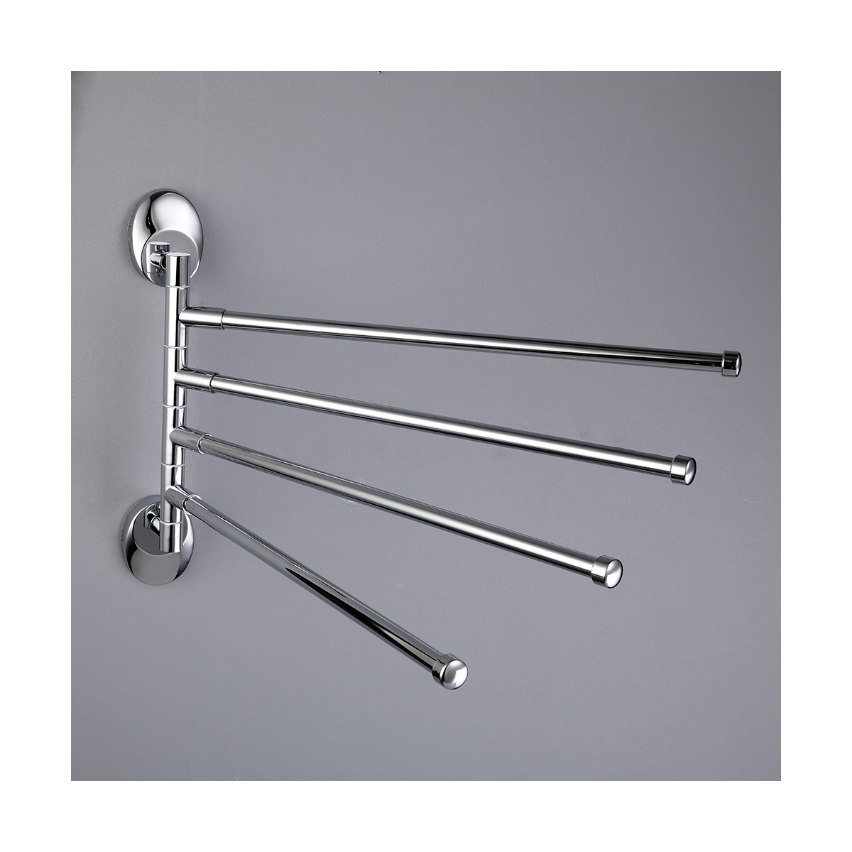 Полотенцедержатель поворотный четверной f1614, хром (1/20/40) "frap"