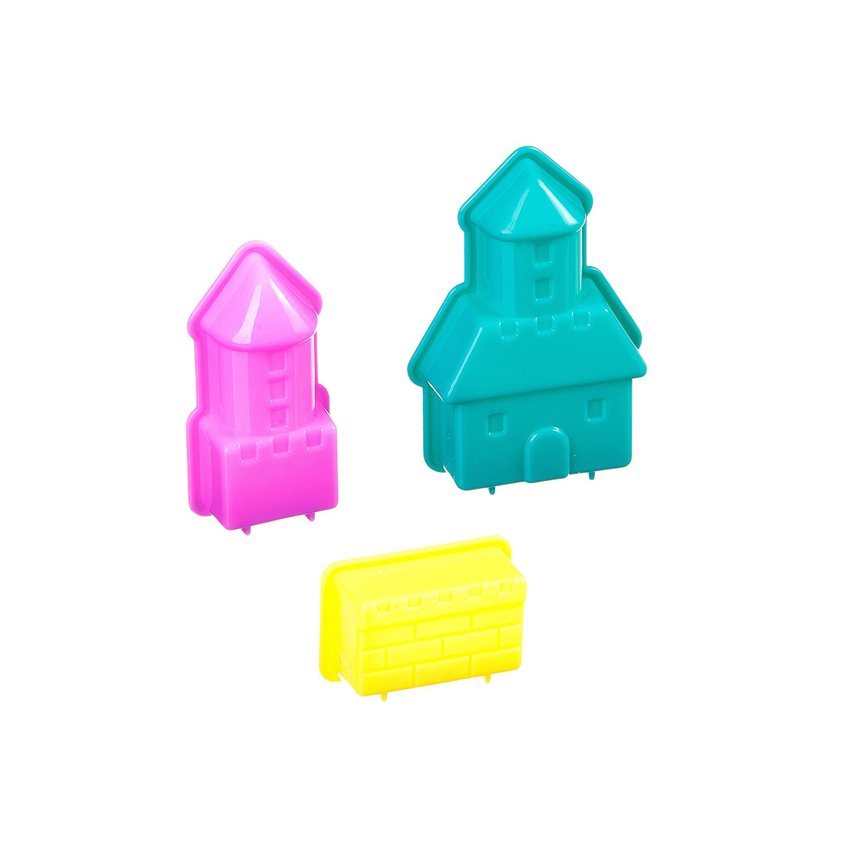 Набор игровой "марсианский песок" розовый 150 г (3 формочки "замок") "bondibon" вв2283