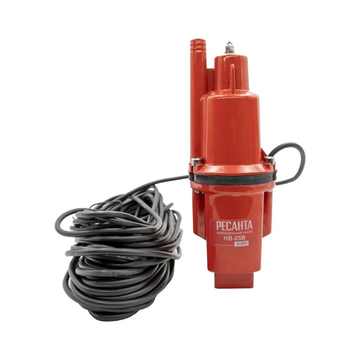 Насос вибрационный нв-25в с верхним забором (шнур 25 м) (1) "ресанта"