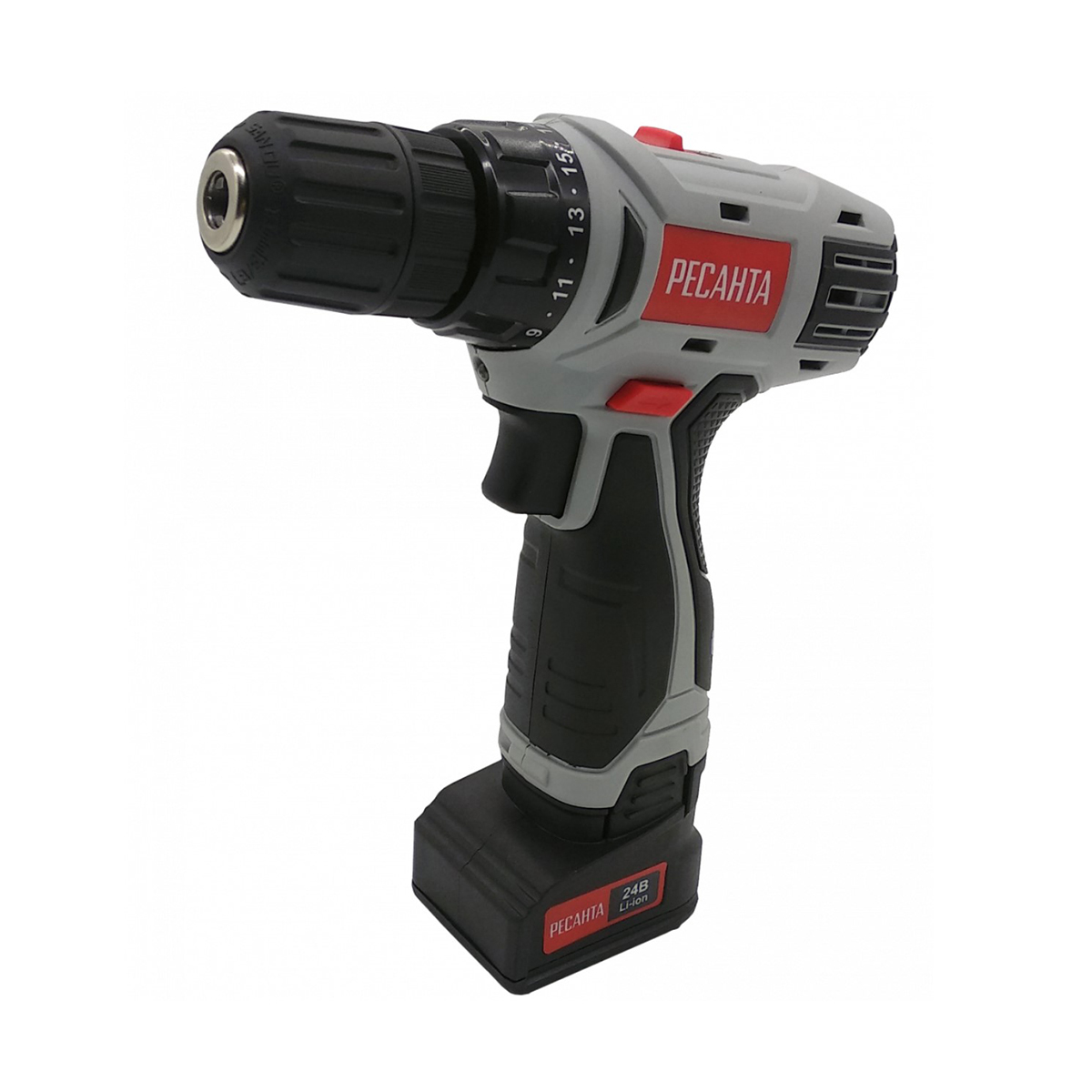 Дрель-шуруповерт аккум. да-24-2лк "ресанта"