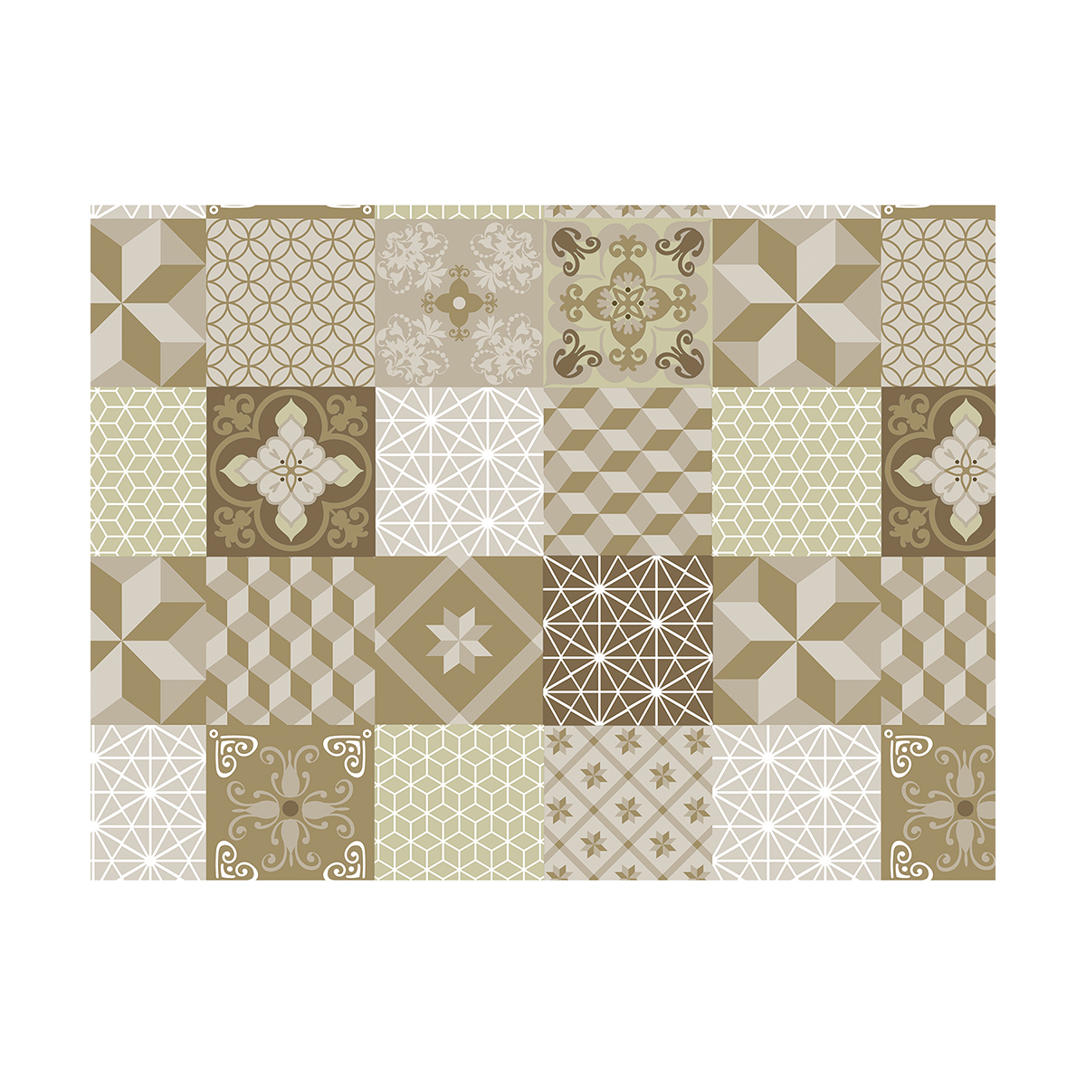 Клеенка пвх основа нетканая 135 см  рулон 20 м (1)  "major" 561/2 (бежевый)