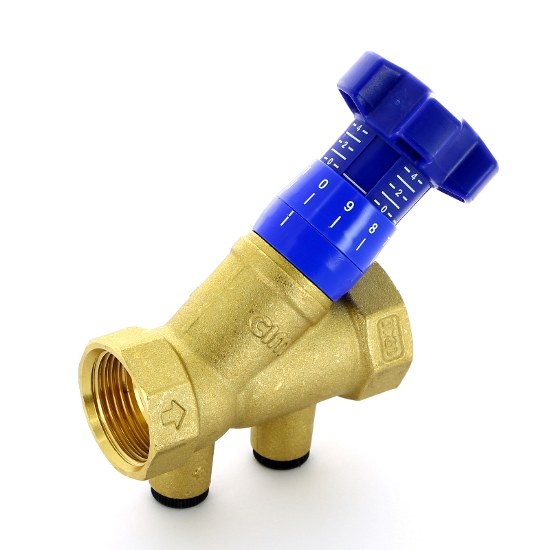 Клапан балансировочный ручной CIM 787OT/2R CIMBERIO 1" В / DN 25, Kvs4 м3/час