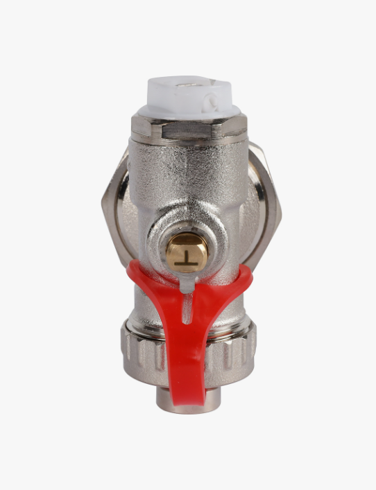 Регулируемый концевой фитинг с дренажным вентилем, ручной воздухоотводчик 1"
