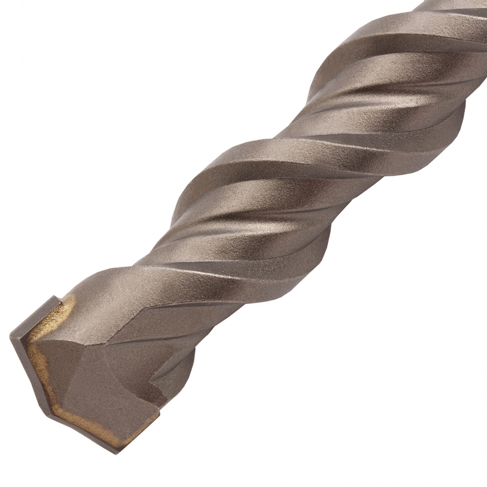 Бур по бетону, двойная спираль, три пылеотводящие кромки, 20 x 260 мм DENZEL (705047)