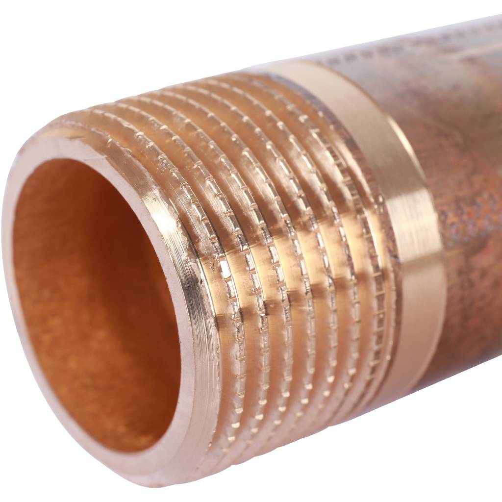 Удлинитель резьбовой (НР) 1"1/4 x 100 мм бронза VIEGA (318505)