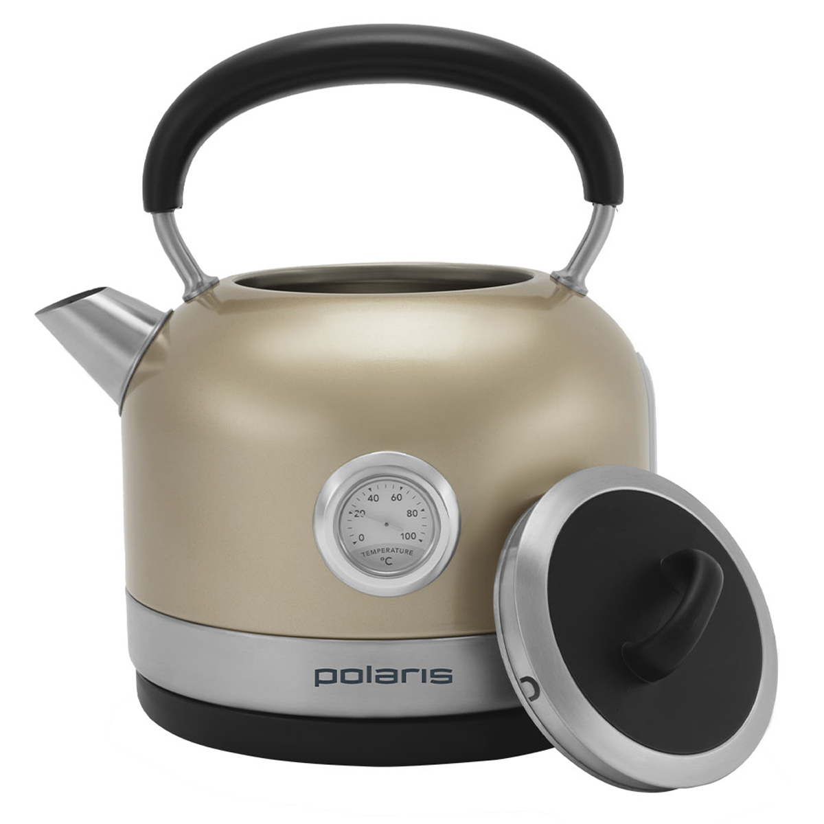 Чайник электр. pwk 1705ca 1,7 л сталь (1/3) "polaris"