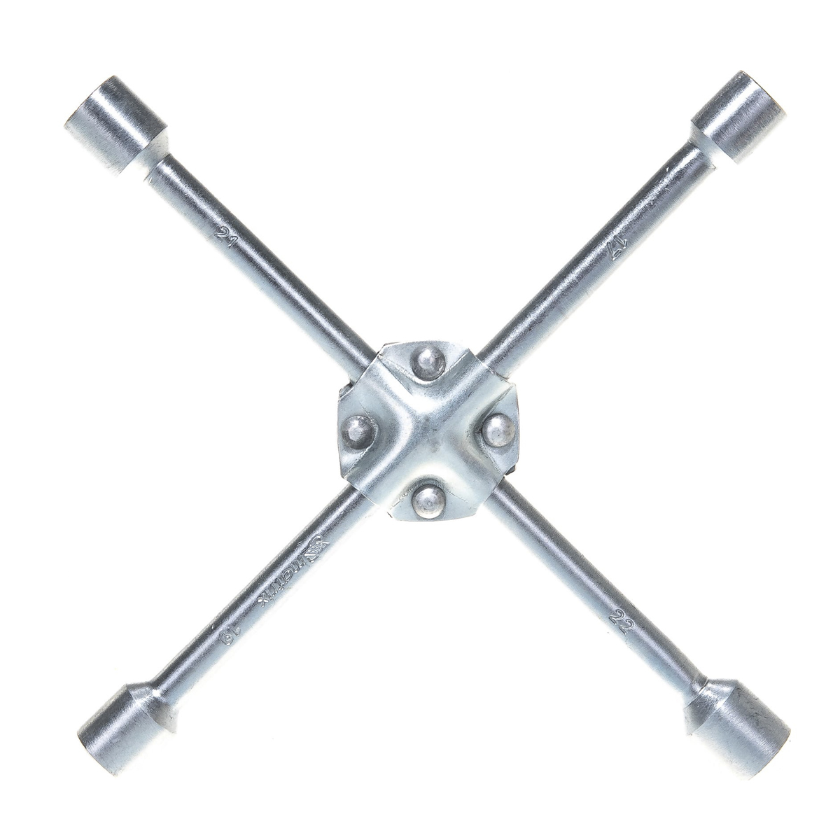 Ключ-крест баллонный "professional" 17 х 19 х 21 х 22 мм усиленный (1/12) "matrix"