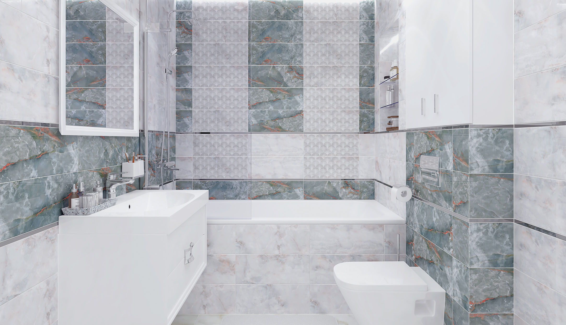 Iceberg голубой 20x50