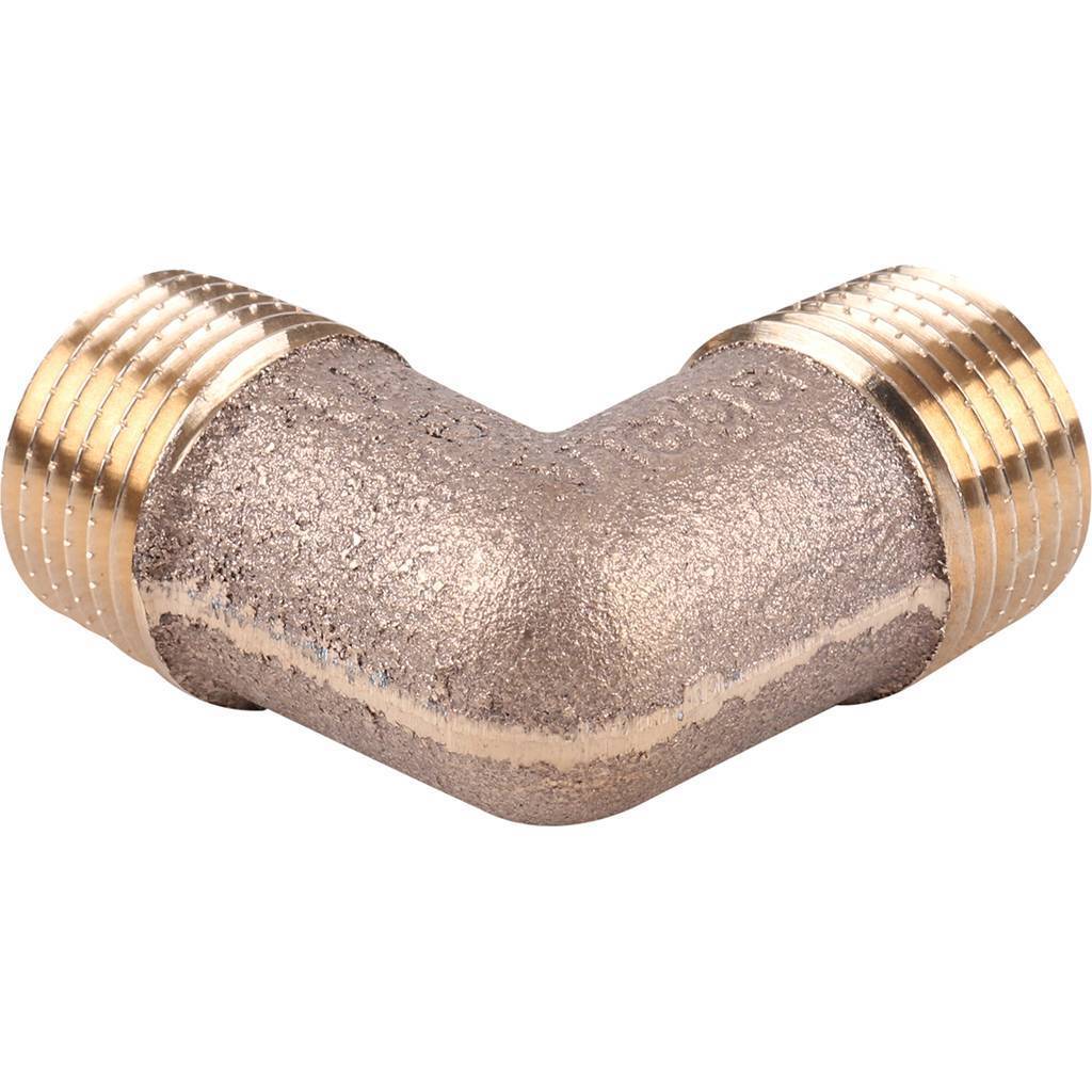 Угол резьбовой 90° (НР) 1/2" бронза VIEGA (317973)