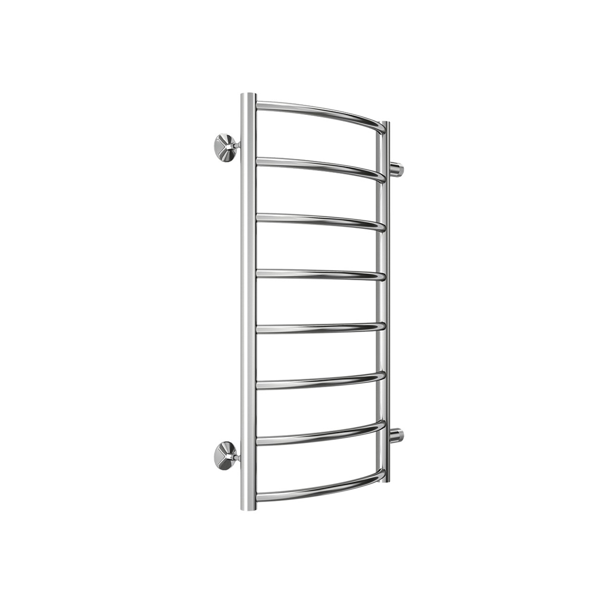 Полотенцесушитель водяной "классик" п8 400*800 боковое подключ. 600 (хром) "terminus"