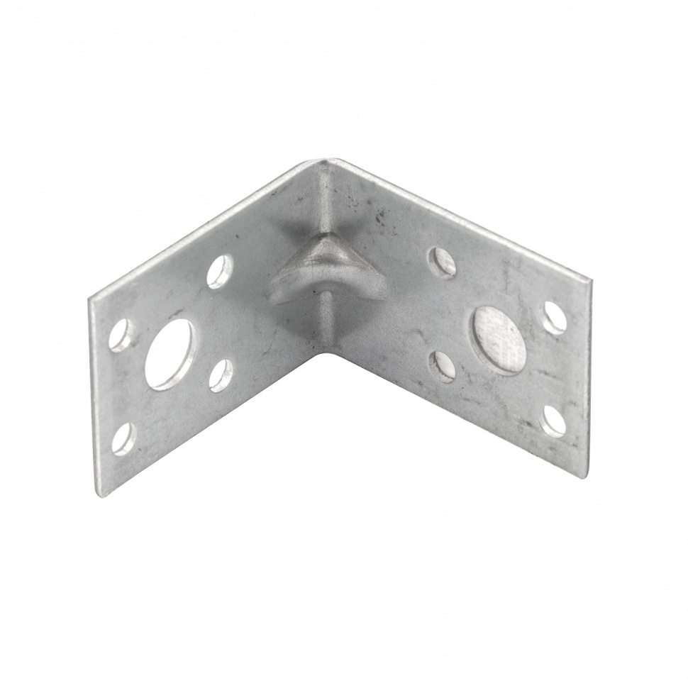 Крепежный уголок усиленный 2 мм, KUU 50 x 50 x 35 мм Сибртех (46408)