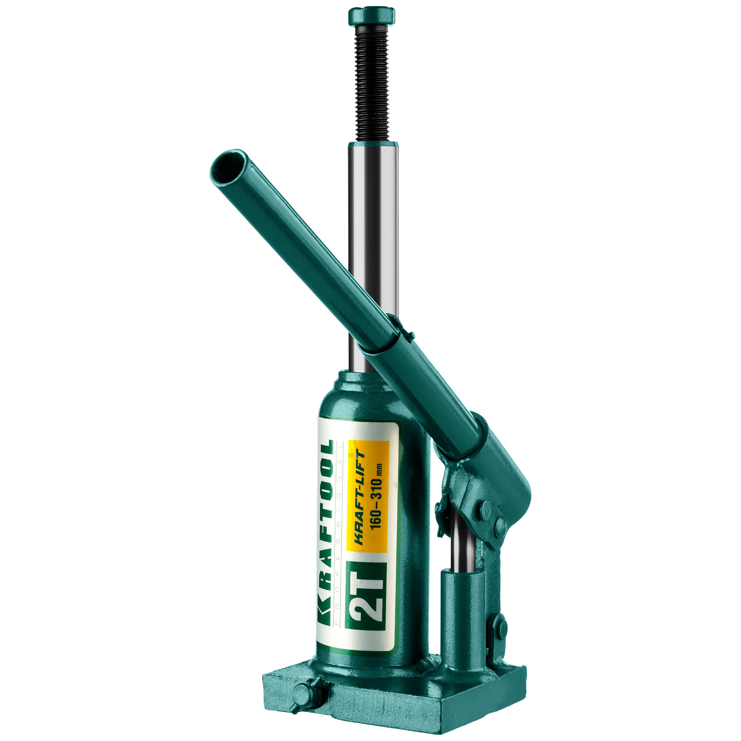 KRAFTOOL KRAFT-LIFT, 2 т, 158 - 308 мм, бутылочный гидравлический домкрат (43462-2)