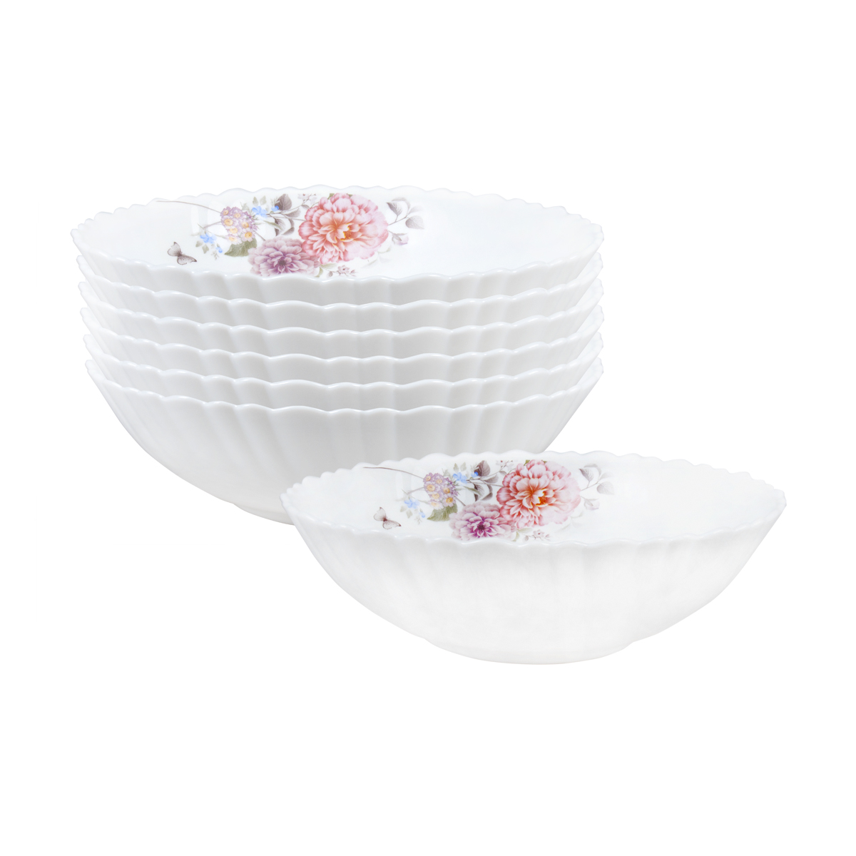 Тарелка суповая "opal" pion 17,5 см (500 мл) опаловое стекло (6/48) h06241