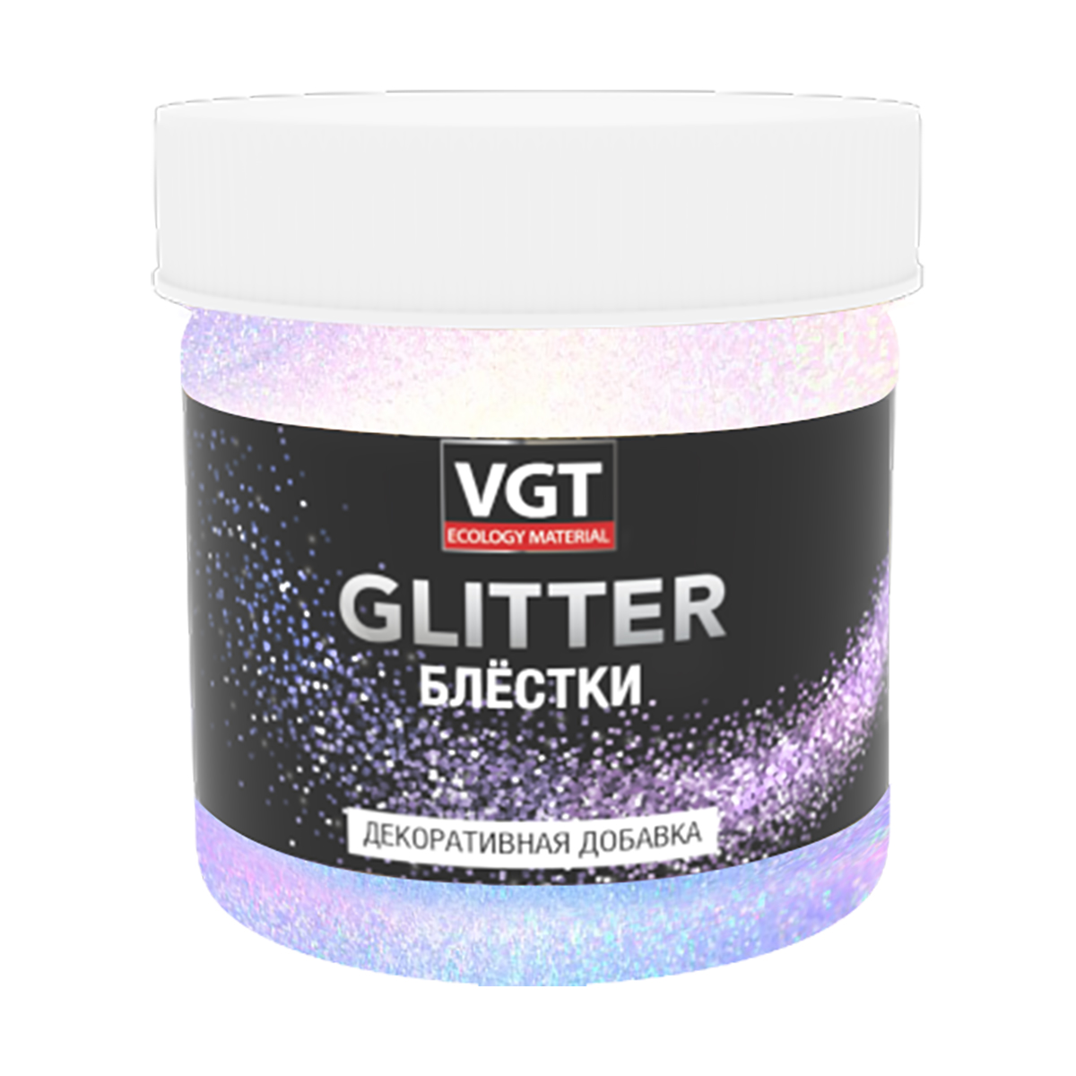 Добавка для декоративных штукатурок glitter (хамелеон) 0,05 кг (12) "vgt"