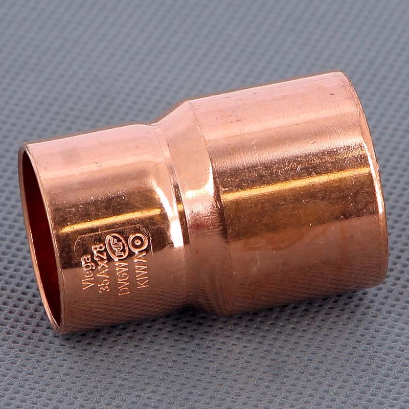 Муфта переходная однораструбная 35 х 28 мм VIEGA НВ пайка медная