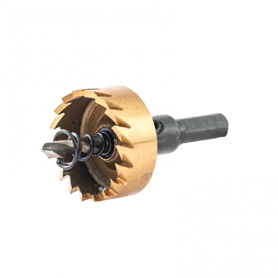 Коронка по металлу HSS, 32 мм, нитридтитановое покрытие Denzel (724109)