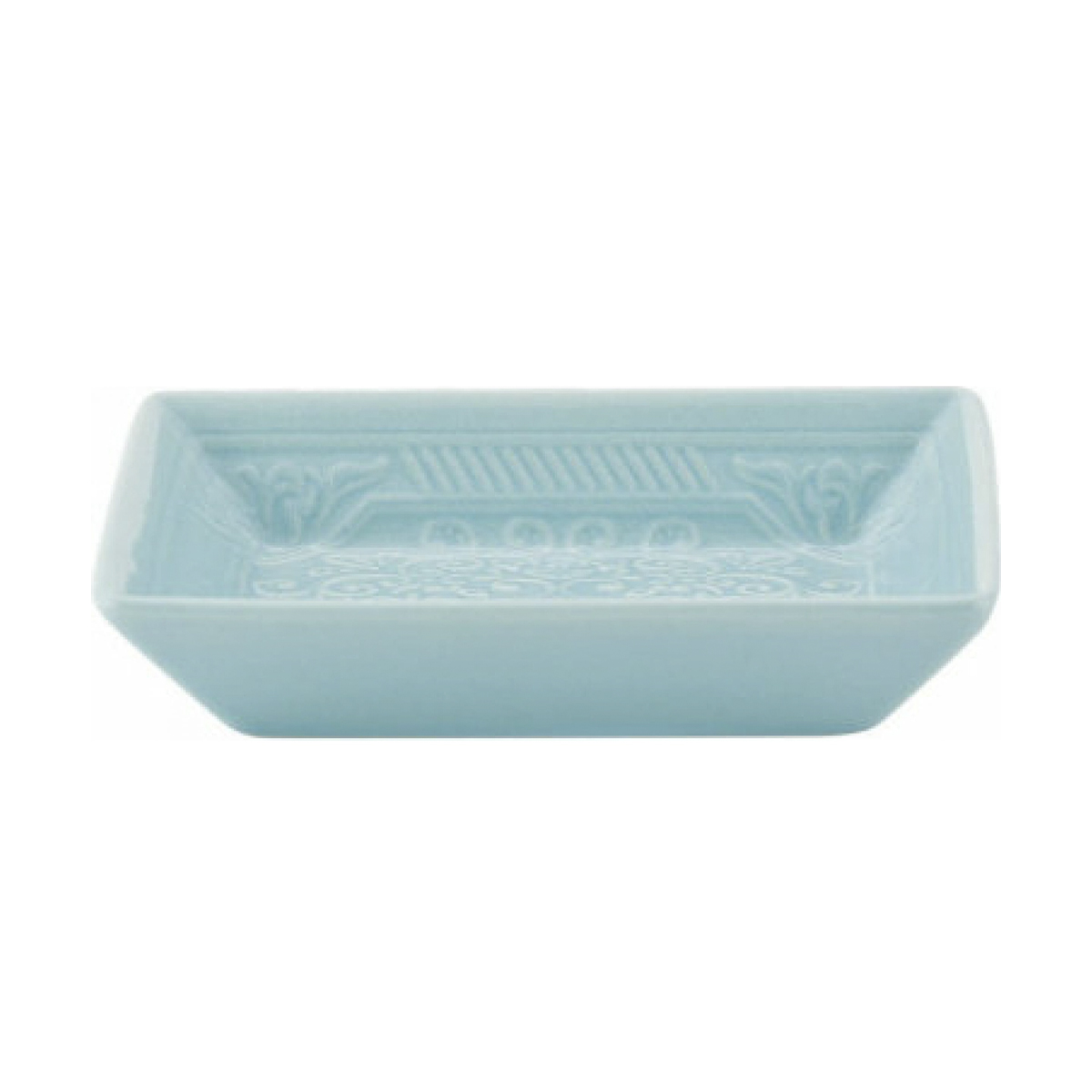 Мыльница "tiffany" керамика (бирюзовый) (1/12) "swensa" swtk-1053d