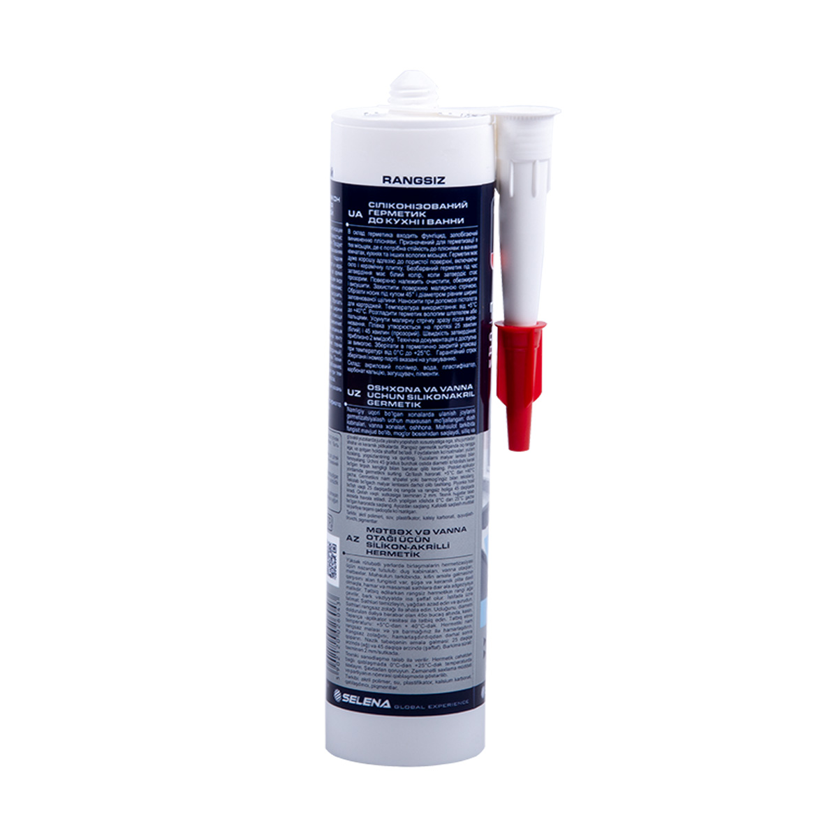 Герметик силиконакрил. для кухни и ванной прозрачн. 310 мл (12) "tytan professional"