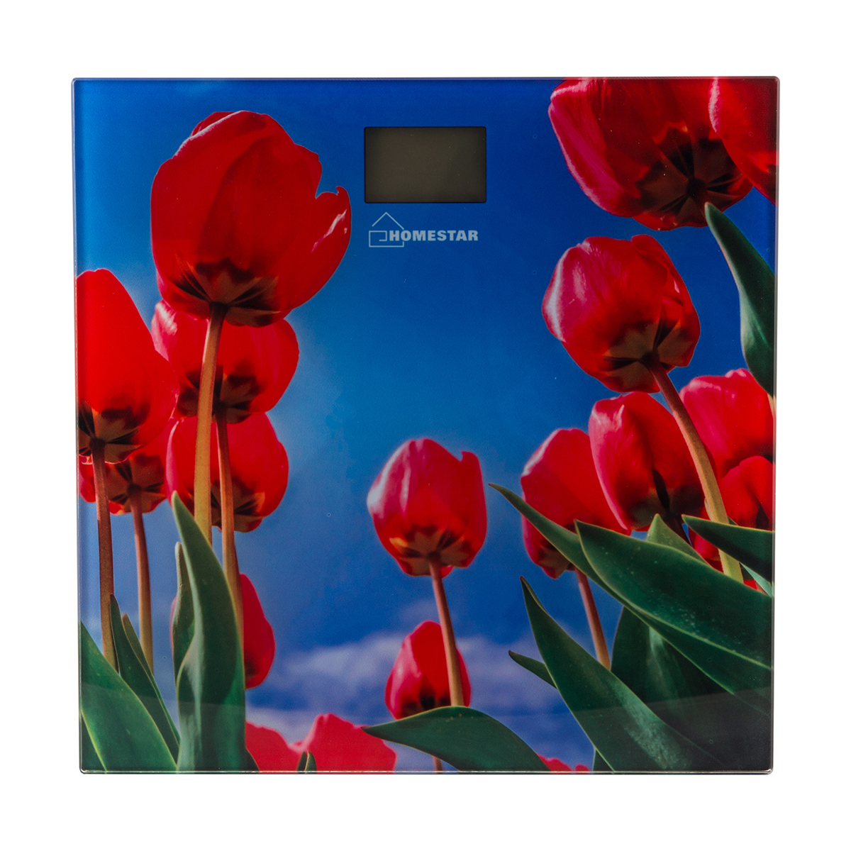 Весы напольные электронные "homestar" hs-6001i (тюльпаны) (1/8)