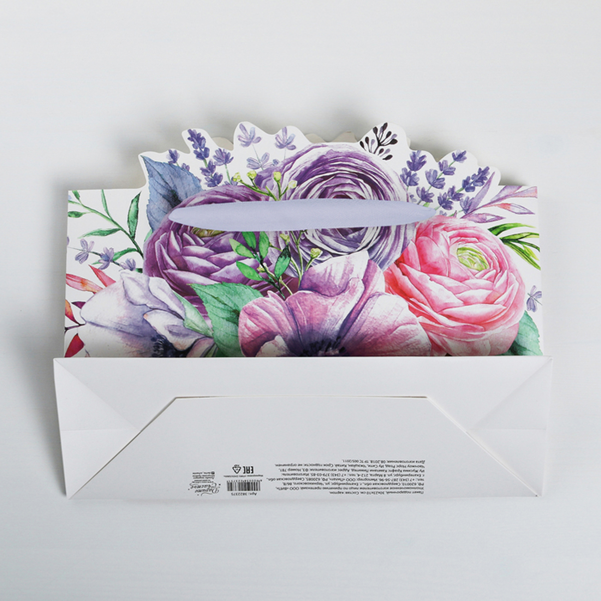 Пакет подарочный "чудесный день" 30*23*10 см (1/343) "дарите счастье" 3822375