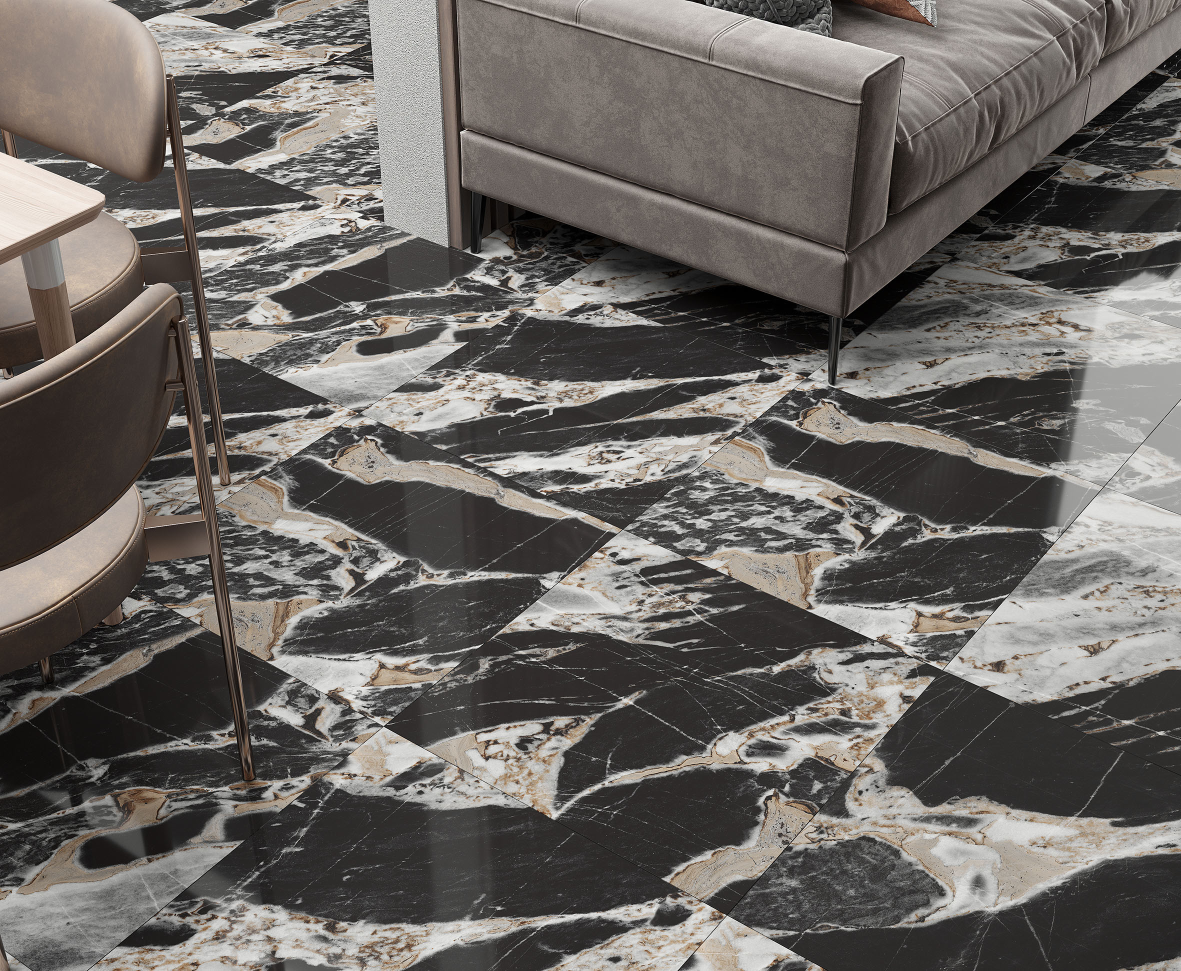 Castor керамогранит полированный 60x120