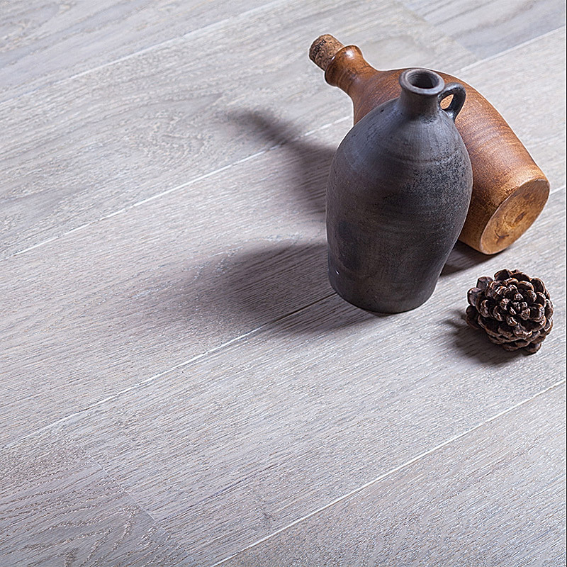 Паркетная доска Upofloor Дуб Гранд Дасти Бак цветное масло однополосный Oak Grand Dusty Bark 1S