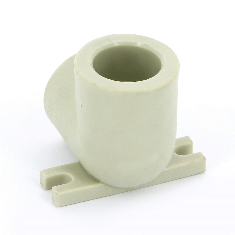 Угол настенный с креплением 25 мм PP-R под пайку FV-PLAST серый