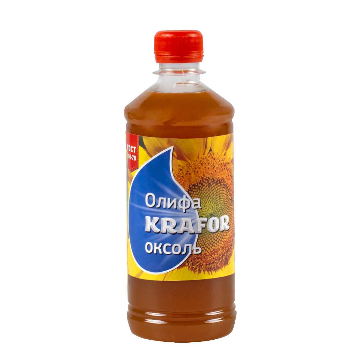 Олифа оксоль  0,5 л (1/20) "krafor"