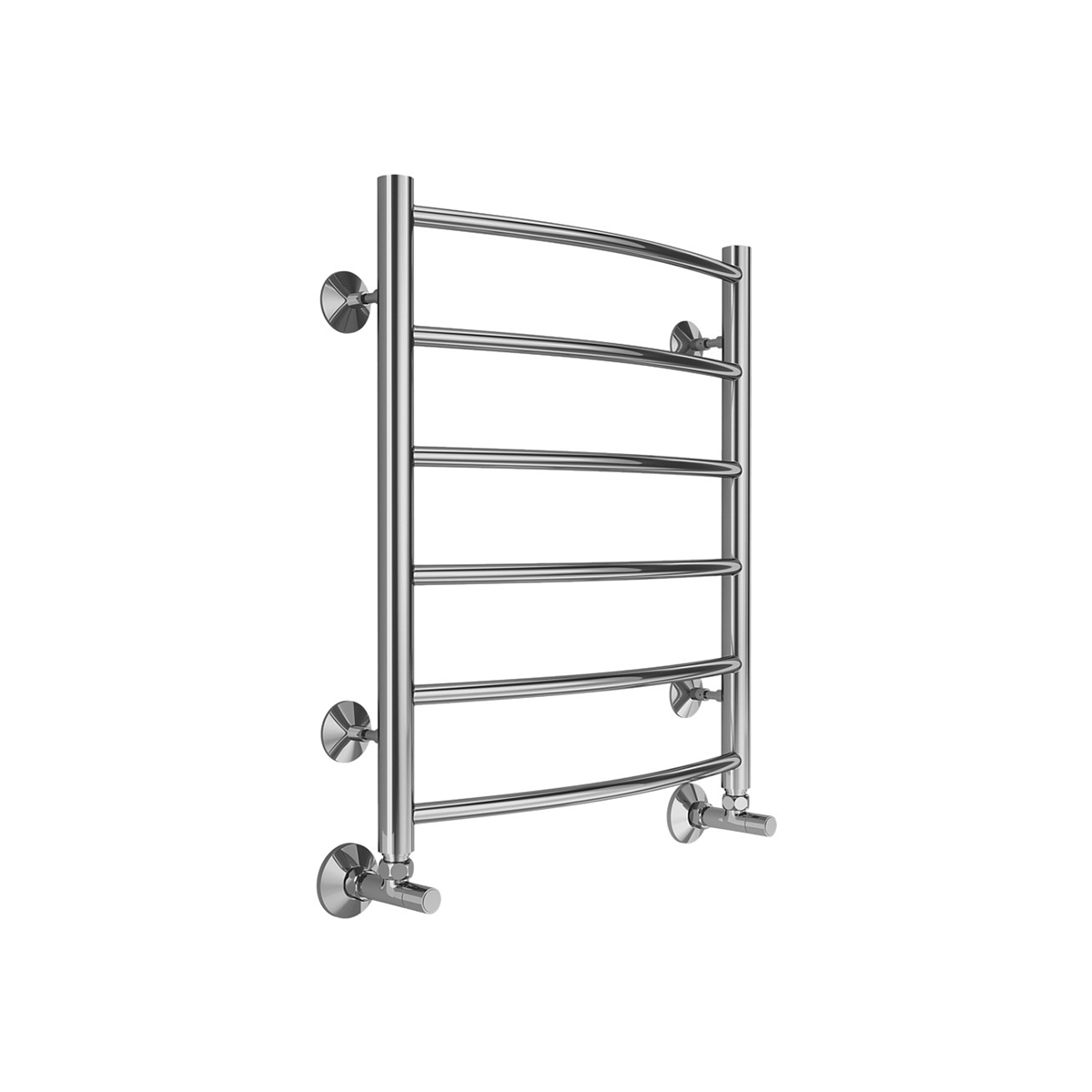 Полотенцесушитель водяной "классик" п6 500*600 (хром) "terminus"