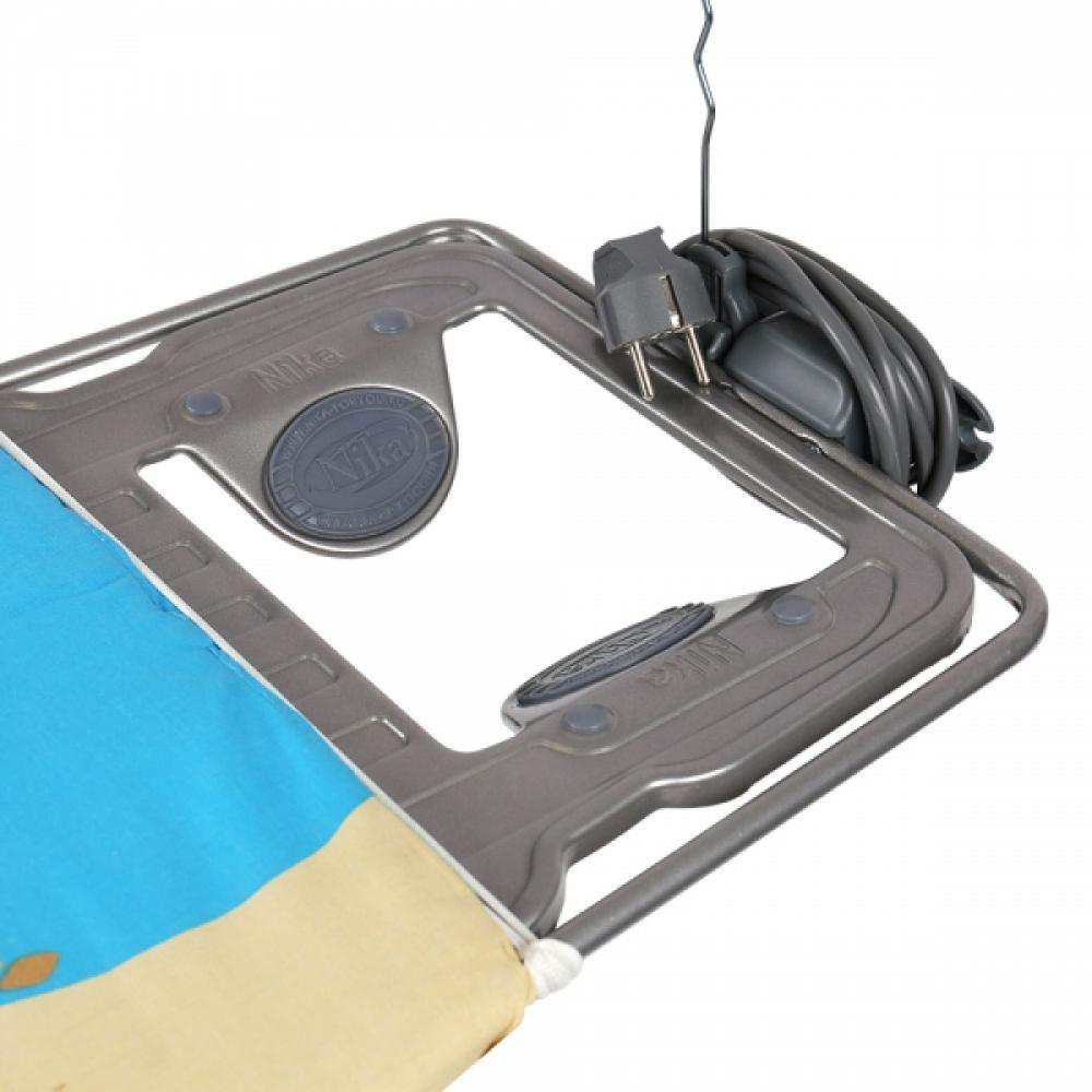 Доска гладильная "ника 12" 122 х 40 см (1/3)  металл  "ника"