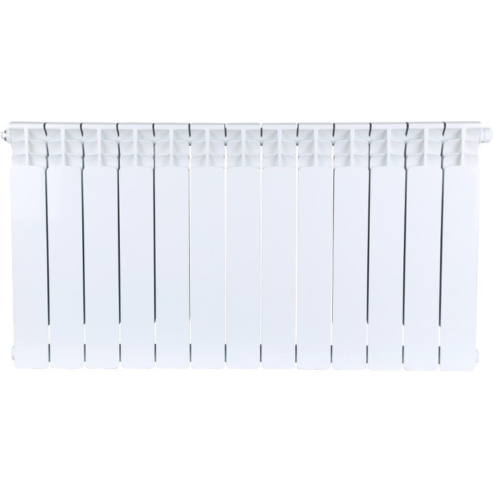 Радиатор STOUT Space 500 мм 13 секций, биметал. (нижнее правое подключение) на 24 кв.м.