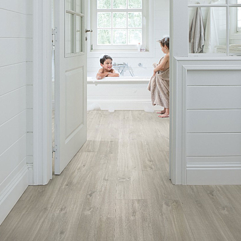 ПВХ-плитка Quick-Step QS LIVYN Balance Click BACL 40030 Дуб каньон серый пилёный