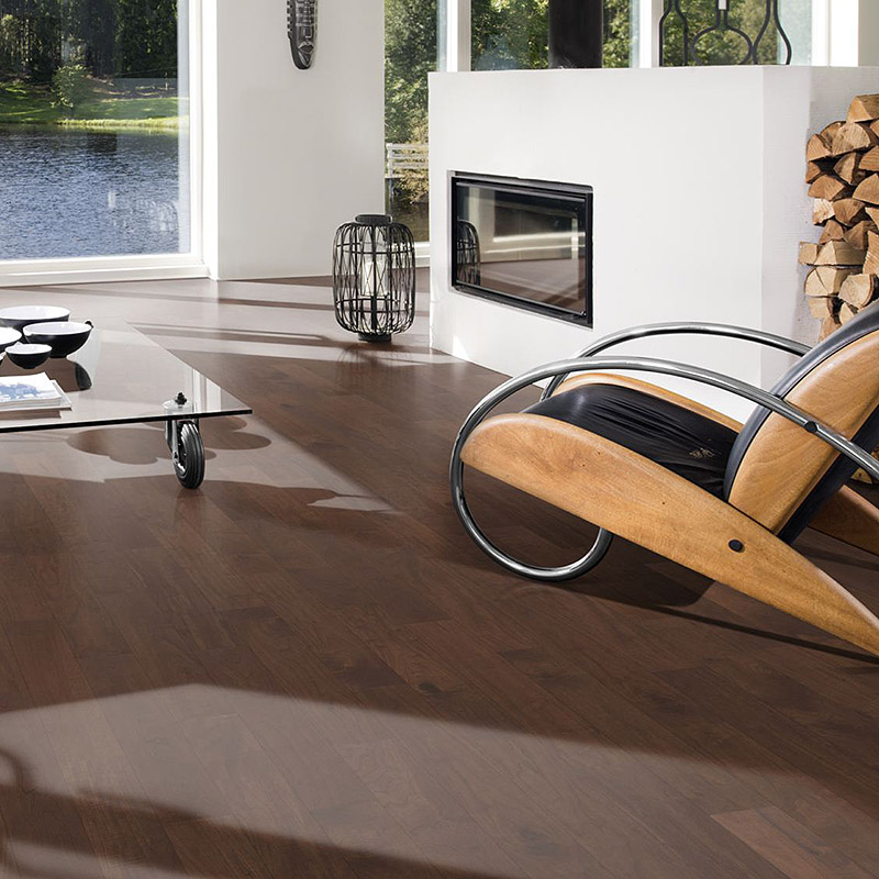 Паркетная доска Kahrs Spirit Unity Орех Фруктовый Сад матовый однополосный SPIRIT WALNUT ORCHARD 1S