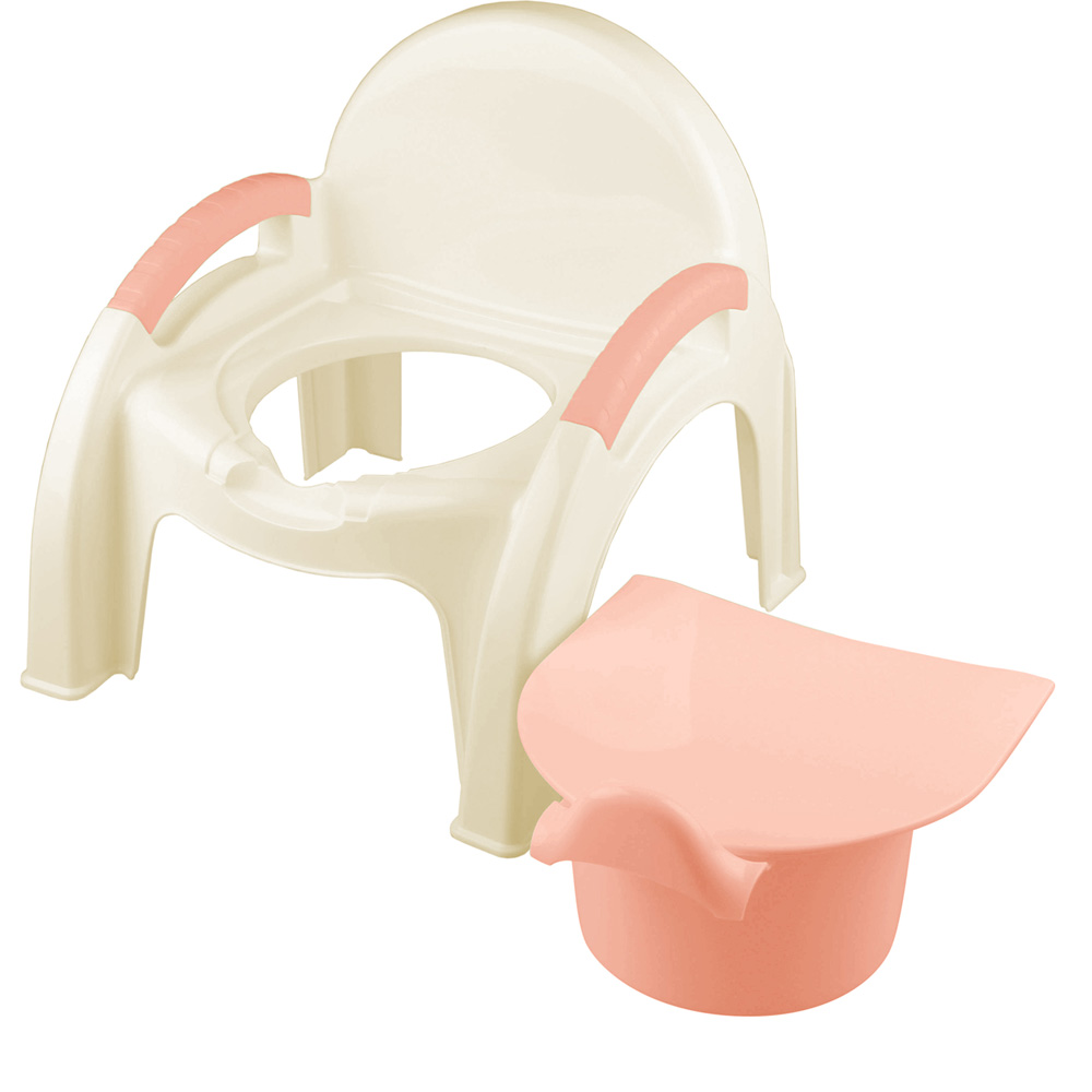 Горшок-стульчик детский (светло-розовый) (1/6) "бытпласт"