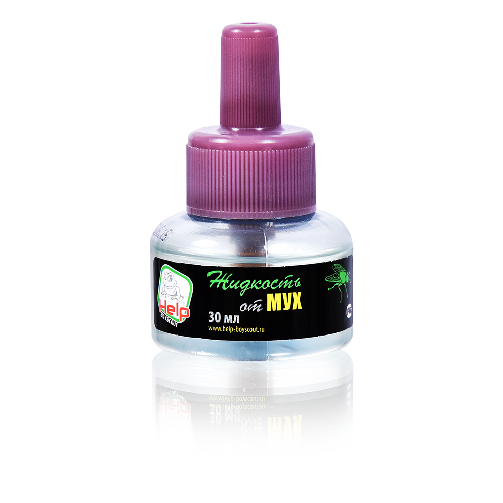 Средство от мух жидк. запасной флакон 240 часов (1/24) "help" 80503