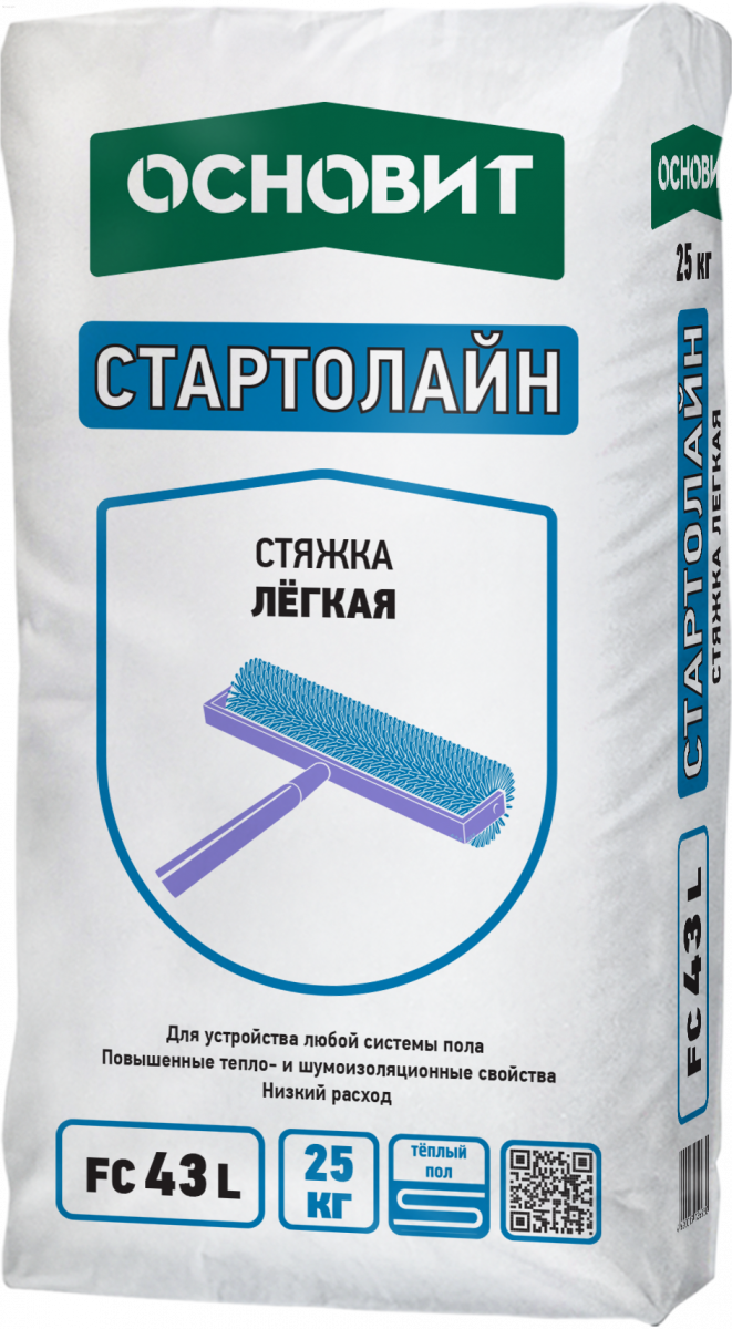 Стяжка легкая ОСНОВИТ СТАРТОЛАЙН FC43 L, 25 кг (30-300мм)