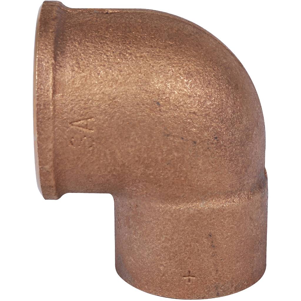 Угол переходной 28x1" (ВР) SANHA под пайку бронзовый 14090281
