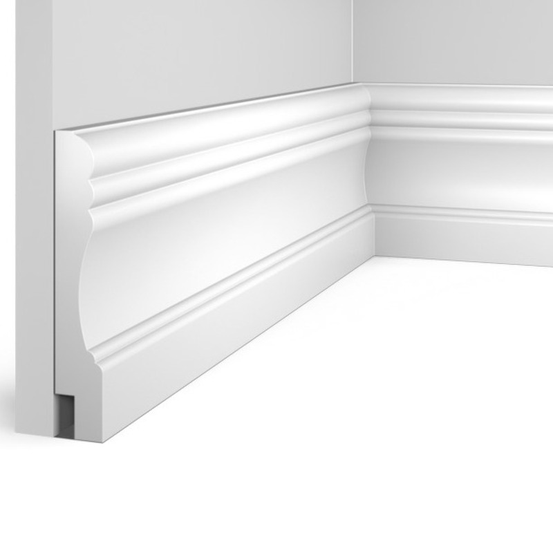 Плинтус HI WOOD W009L/ 145 x 25 x 2000