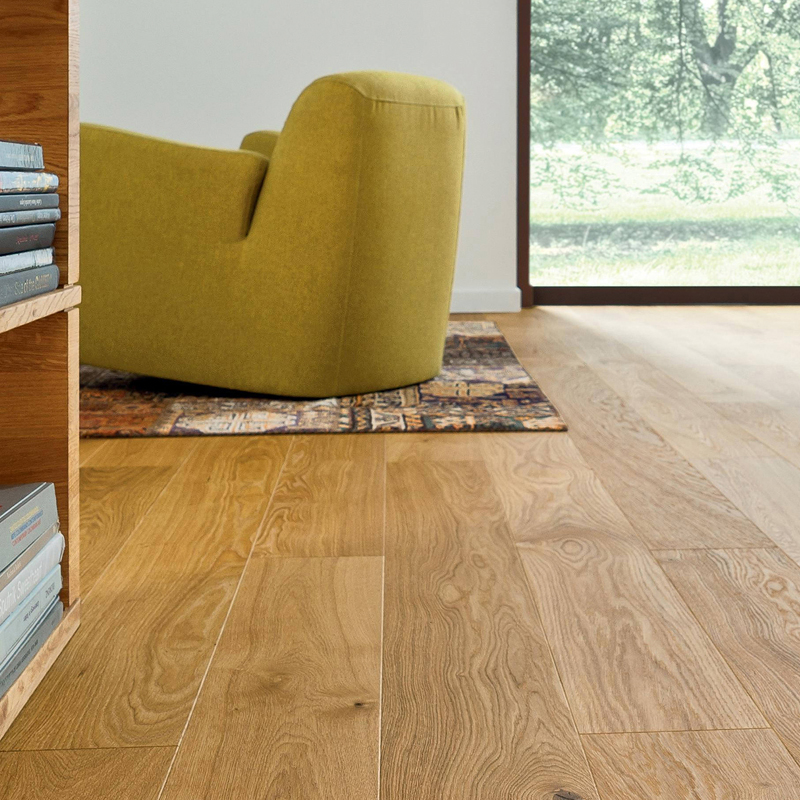 Паркетная доска Haro Series 4000 (5G) 528682 Дуб Маркант брашированный однополосный 4V2200 x 180 x 13.5мм