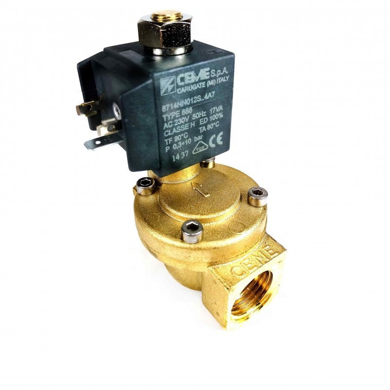 Клапан соленоидный CEME 86 нормально закрытый 3/4" 24 В АС