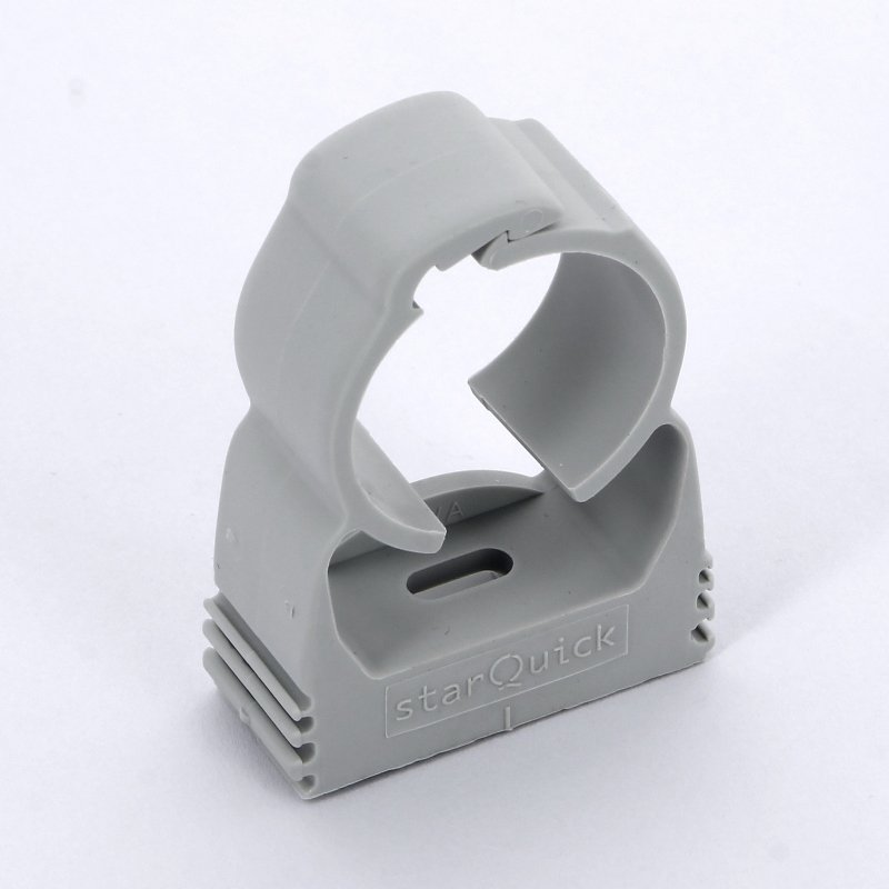 Хомут starQuick Walraven 28-32 мм полиамид серый, BIS