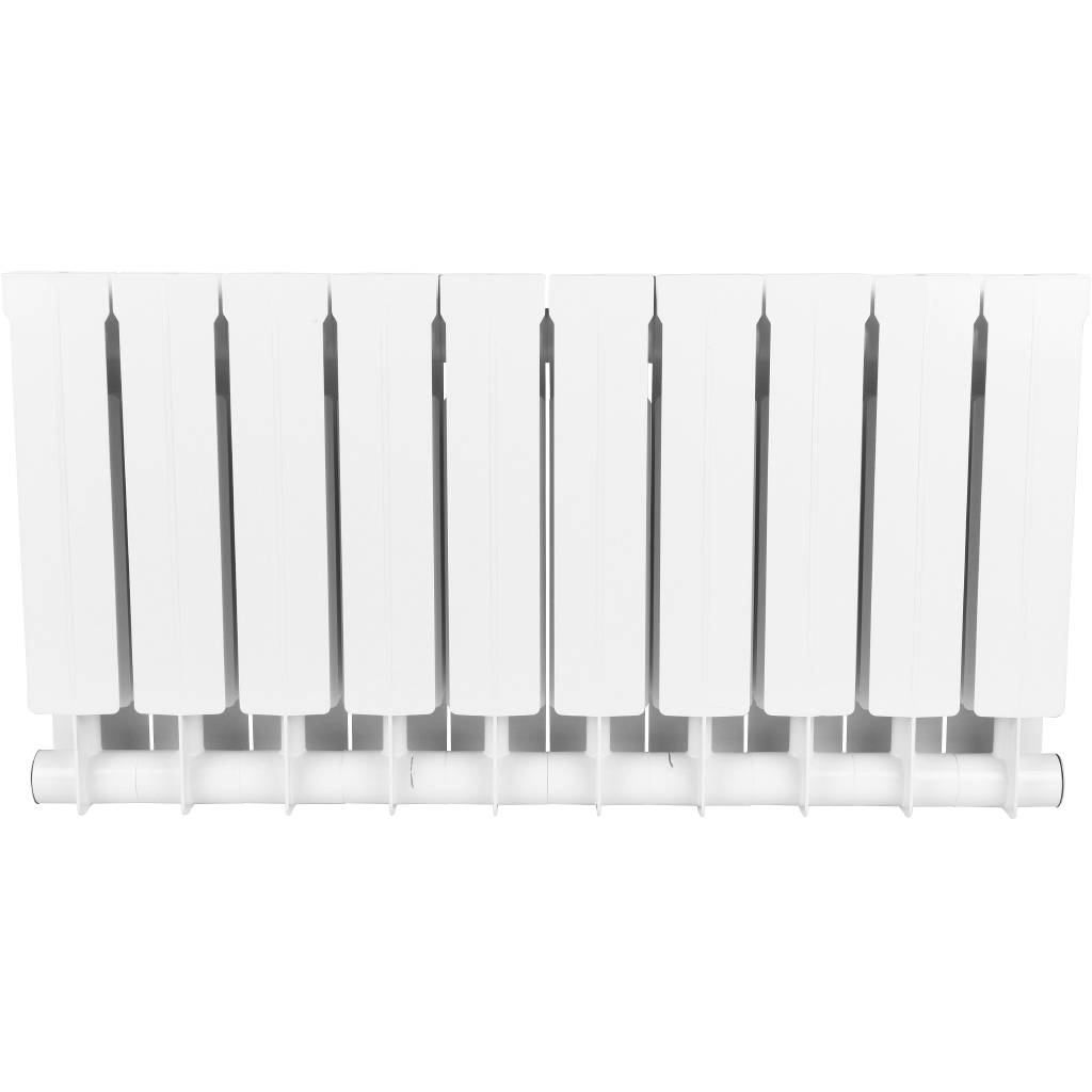 Радиатор STOUT STYLE 350 мм 10 секций, биметал. (боковое подключение) на 13 кв.м.