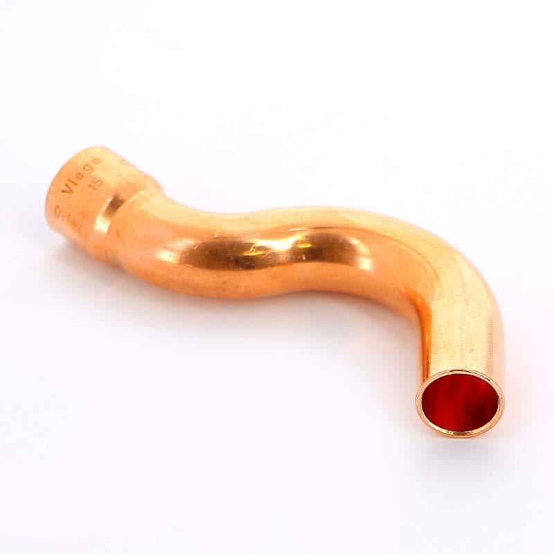 Обвод однораструбный VIEGA под пайку 22 мм медный