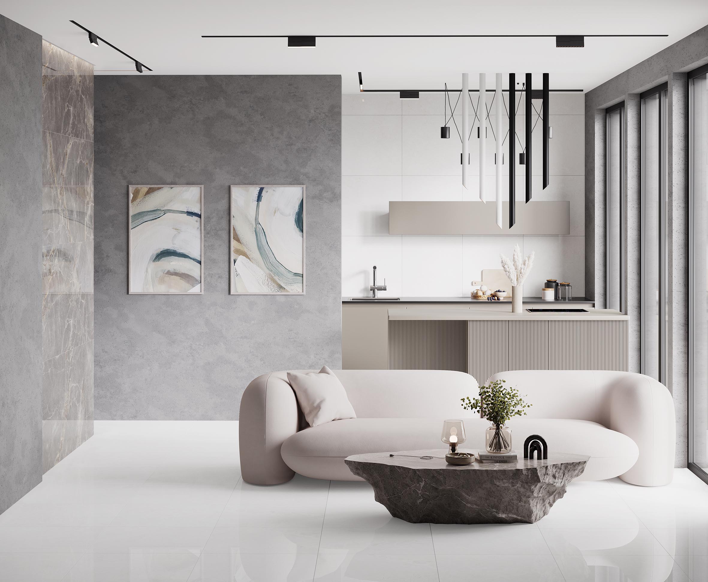 Novelle gris керамогранит матовый 60x60