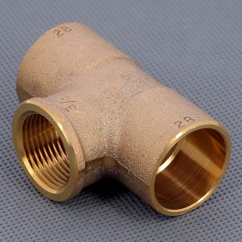 Тройник переходной под пайку ВР 28 х 3/4" VIEGA медный