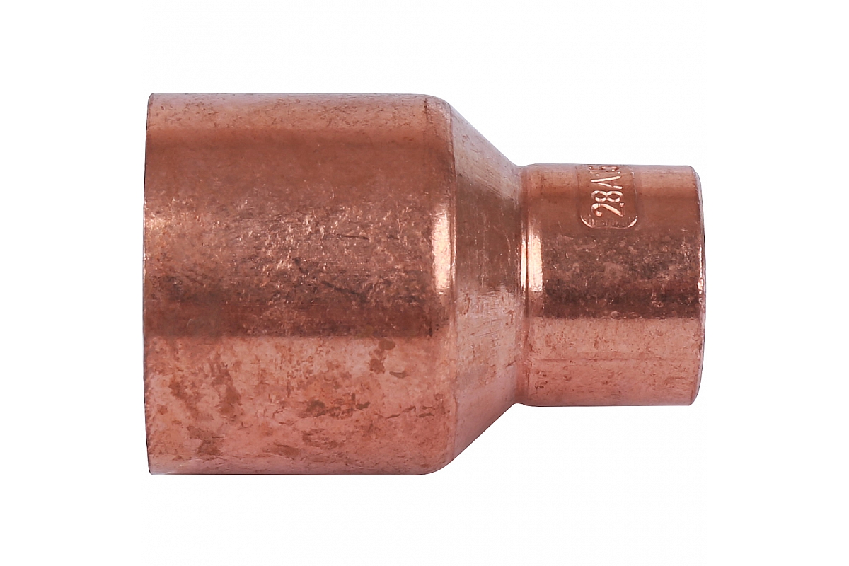 Муфта 28х15 переходная двухраструбная медная SANHA под пайку 152402815