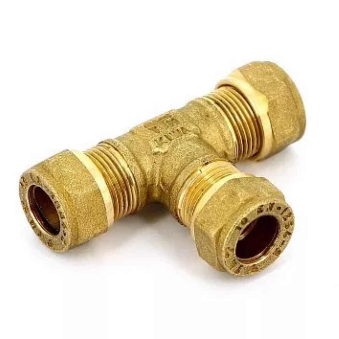 Тройник 8 х 8 х 8 обжим TIEMME