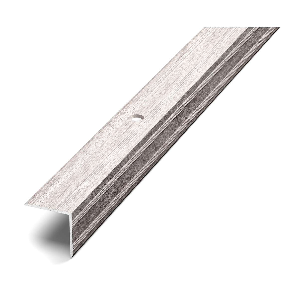 Порог пу-05 ясень белый 0.9 м 20 х 20 мм (6/24)  (пу 05.900.106)