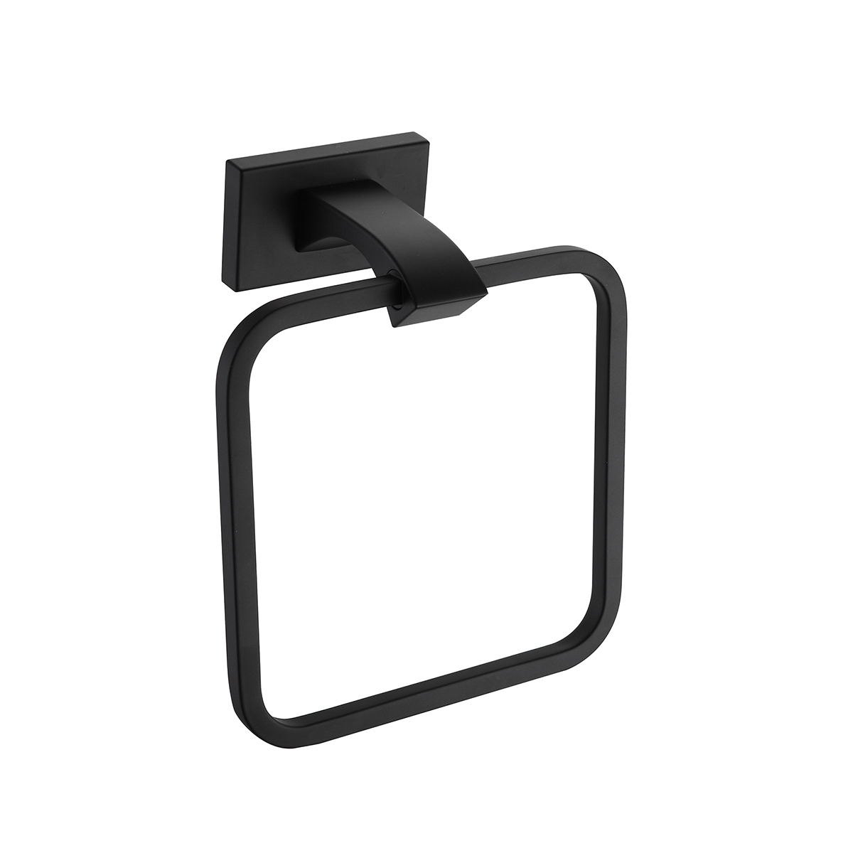 Полотенцедержатель-кольцо g0704-6, черный (1/15/30) "gappo"