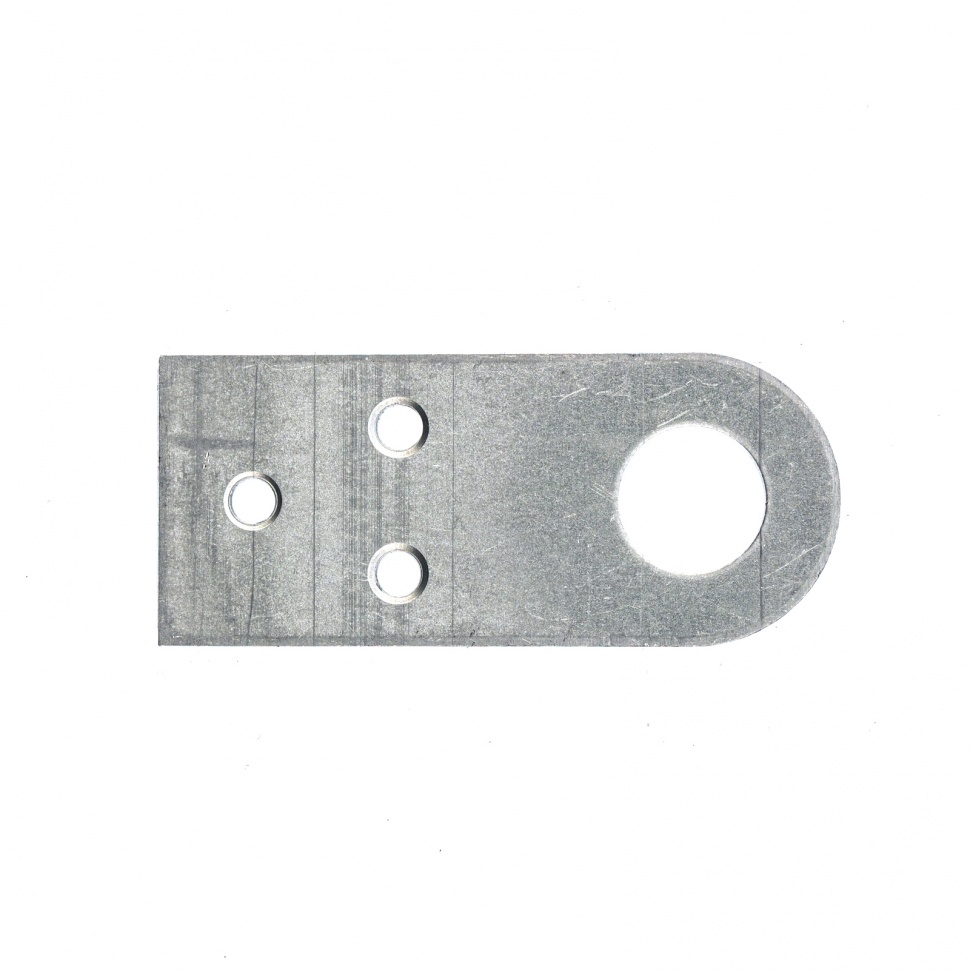 Проушина прямая, 2 мм, 70 х 30 мм, цинк Сибртех (46502)